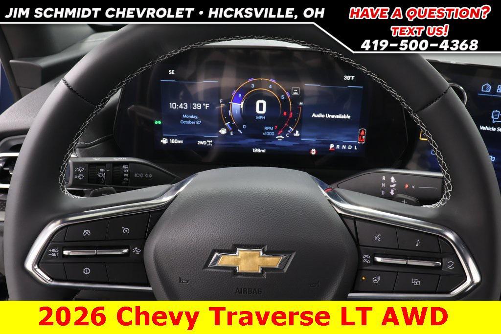 new 2026 Chevrolet Traverse car, priced at $44,614