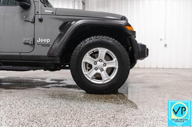 used 2019 Jeep Wrangler Unlimited car, priced at $22,530