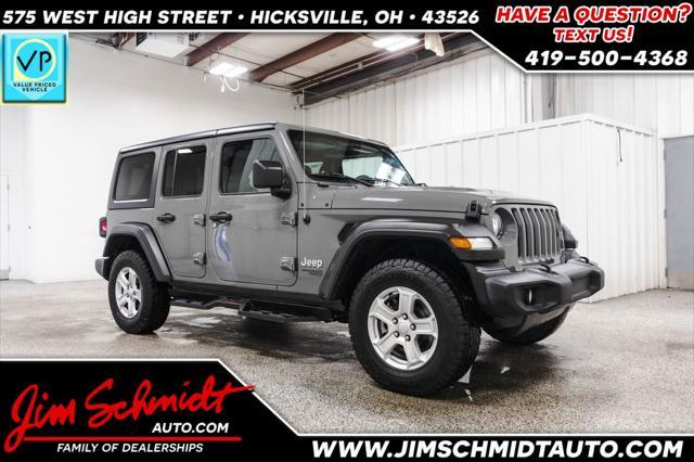used 2019 Jeep Wrangler Unlimited car, priced at $22,530