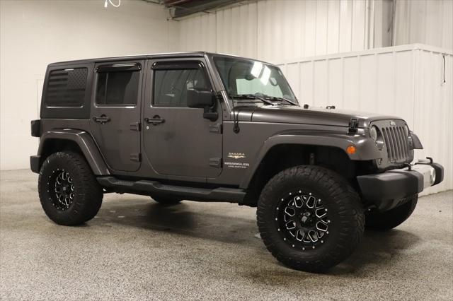 used 2014 Jeep Wrangler Unlimited car, priced at $15,589