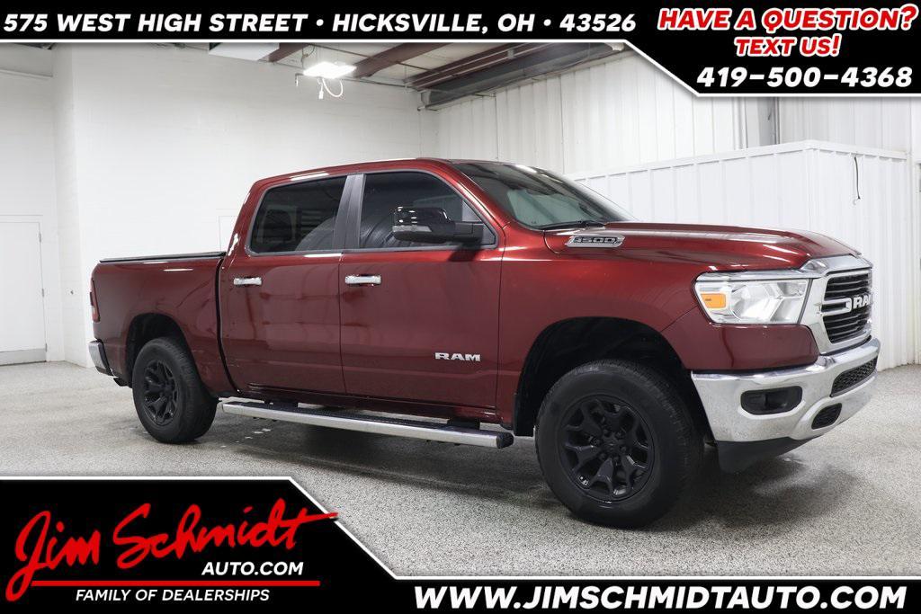 used 2021 Ram 1500 car, priced at $27,710