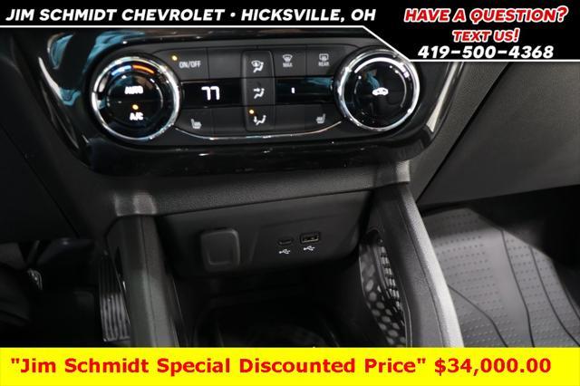 new 2025 Chevrolet TrailBlazer car, priced at $34,000