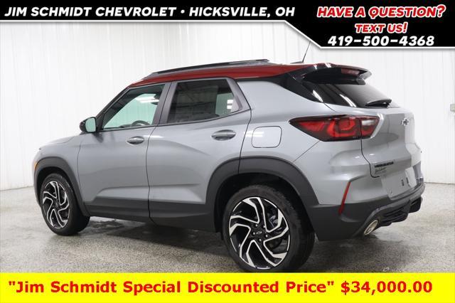 new 2025 Chevrolet TrailBlazer car, priced at $34,000
