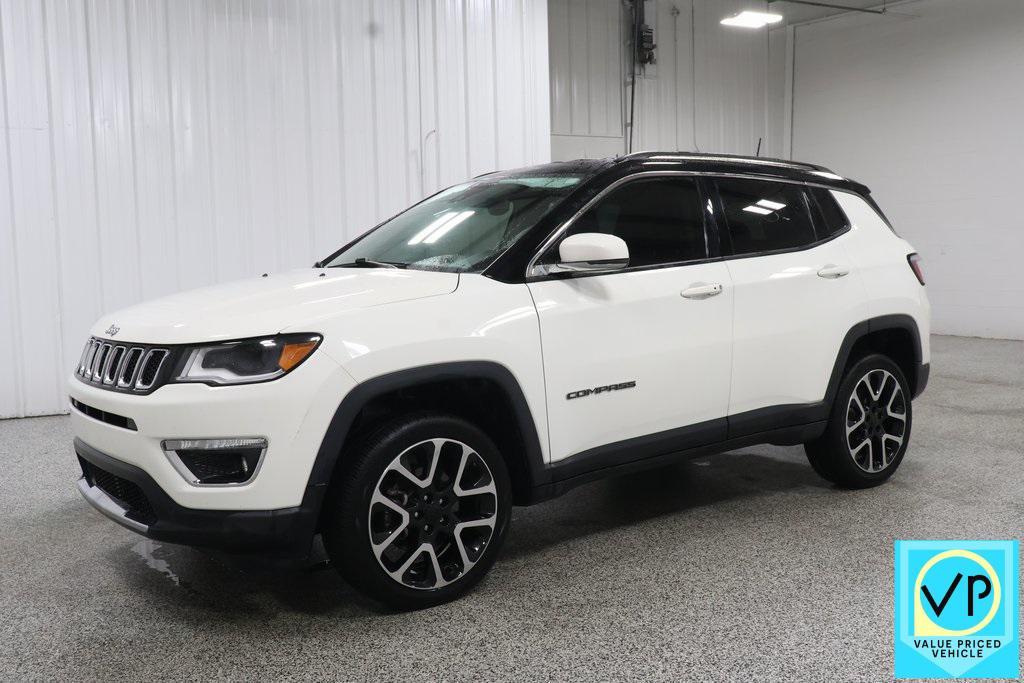 used 2018 Jeep Compass car, priced at $13,285