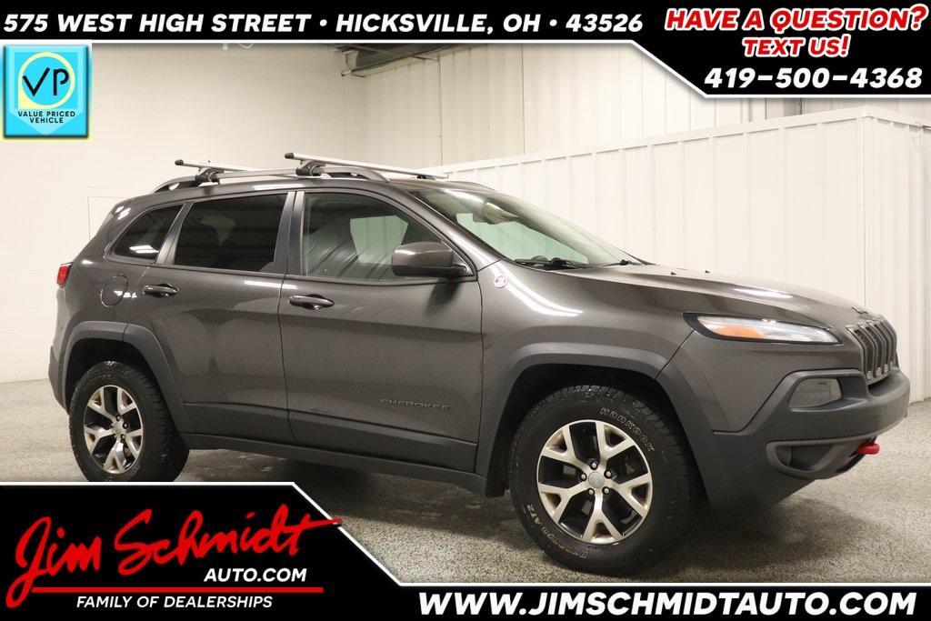 used 2014 Jeep Cherokee car, priced at $13,849