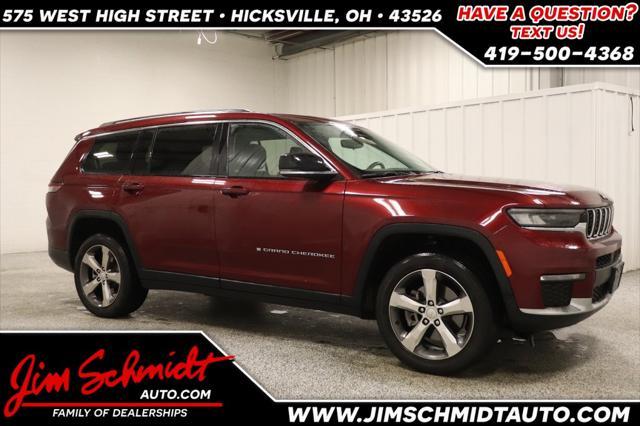 used 2021 Jeep Grand Cherokee L car, priced at $30,995