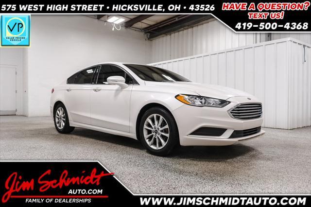 used 2017 Ford Fusion car, priced at $12,725