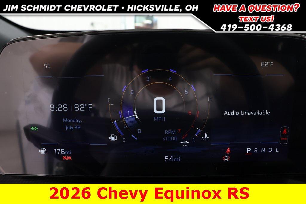 new 2026 Chevrolet Equinox car, priced at $35,715