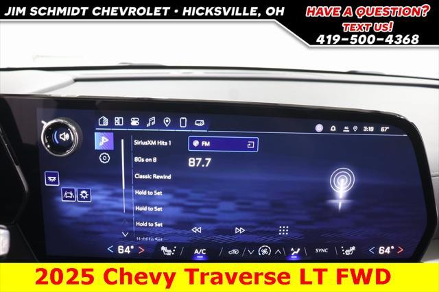 new 2025 Chevrolet Traverse car, priced at $46,370