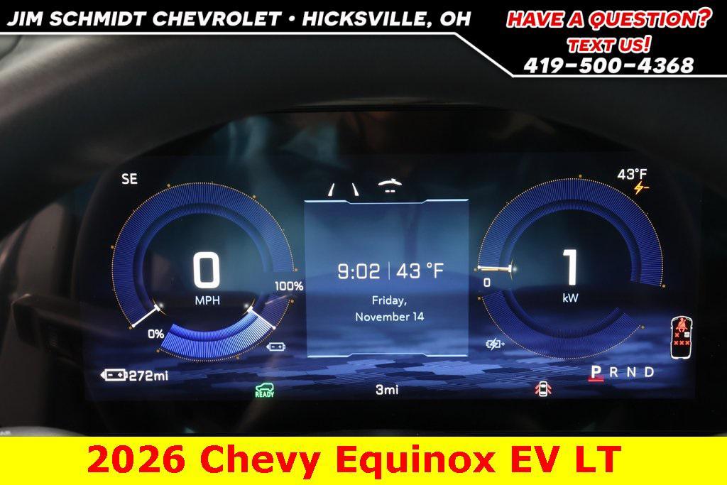 new 2026 Chevrolet Equinox EV car, priced at $34,524