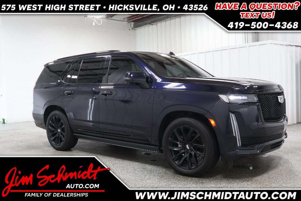 used 2022 Cadillac Escalade car, priced at $68,995