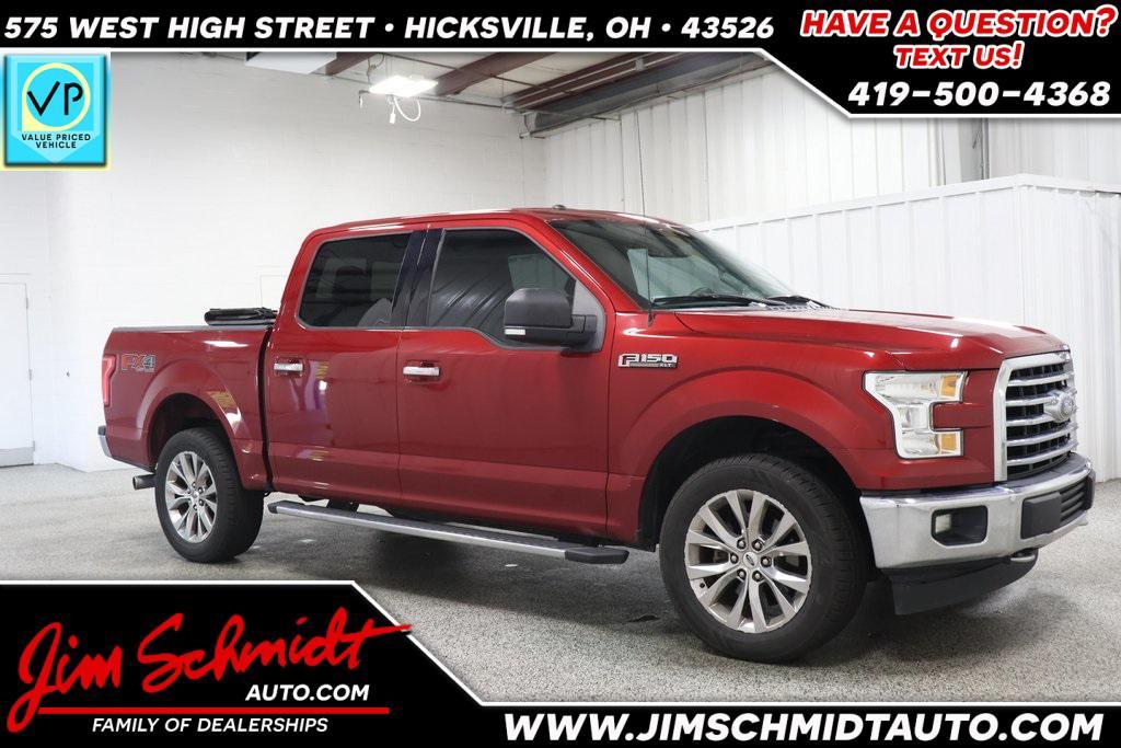 used 2017 Ford F-150 car, priced at $15,500