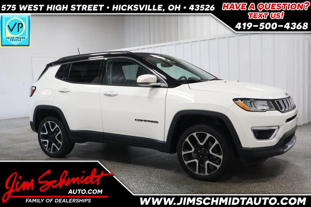 used 2018 Jeep Compass car, priced at $16,994