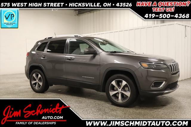 used 2019 Jeep Cherokee car, priced at $15,000