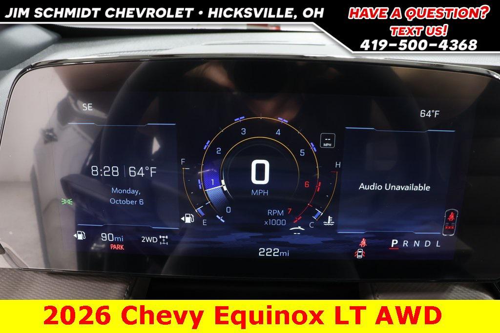 new 2026 Chevrolet Equinox car, priced at $36,014