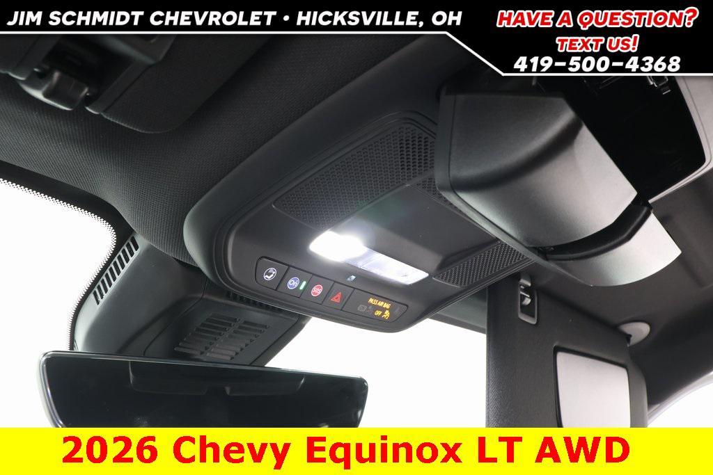 new 2026 Chevrolet Equinox car, priced at $36,014