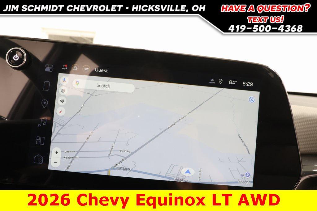 new 2026 Chevrolet Equinox car, priced at $36,014