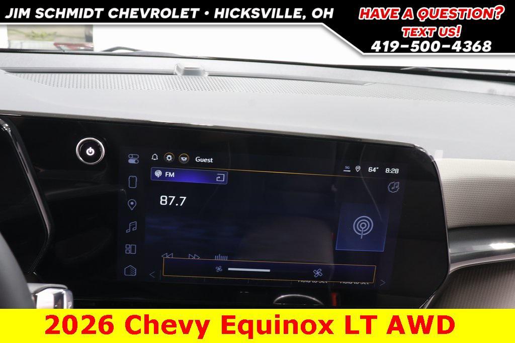 new 2026 Chevrolet Equinox car, priced at $36,014