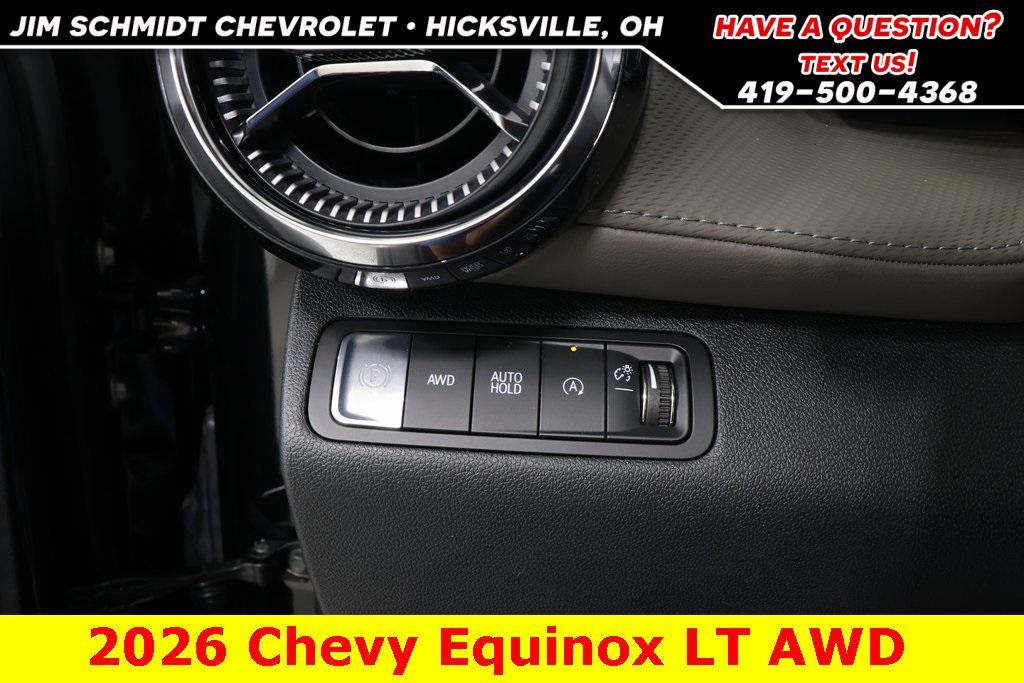 new 2026 Chevrolet Equinox car, priced at $36,014