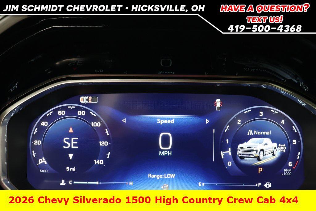new 2026 Chevrolet Silverado 1500 car, priced at $69,000