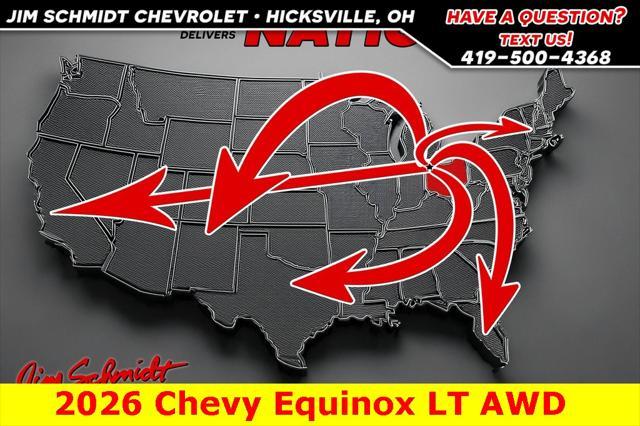 new 2026 Chevrolet Equinox car, priced at $35,335