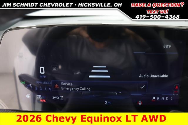 new 2026 Chevrolet Equinox car, priced at $35,335