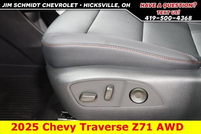 new 2025 Chevrolet Traverse car, priced at $49,173
