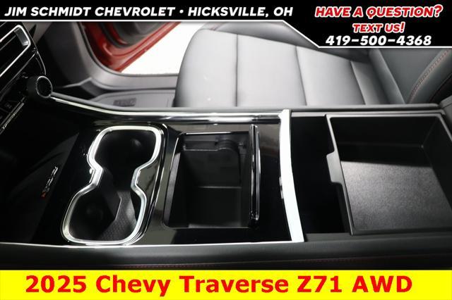 new 2025 Chevrolet Traverse car, priced at $49,173