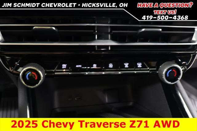 new 2025 Chevrolet Traverse car, priced at $49,173
