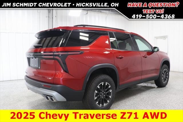 new 2025 Chevrolet Traverse car, priced at $49,173