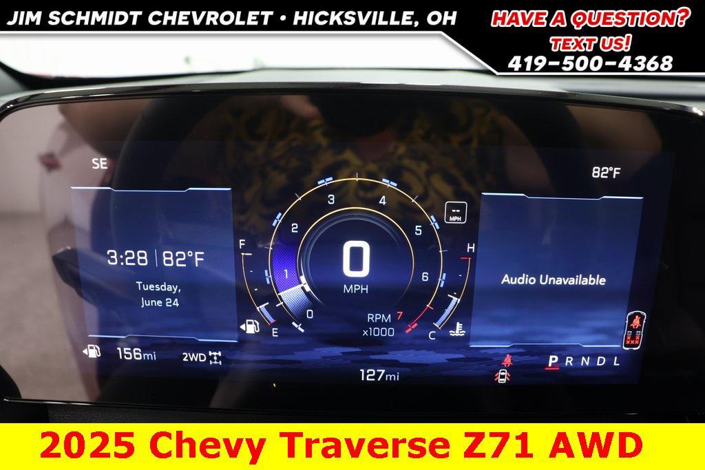 new 2025 Chevrolet Traverse car, priced at $49,173