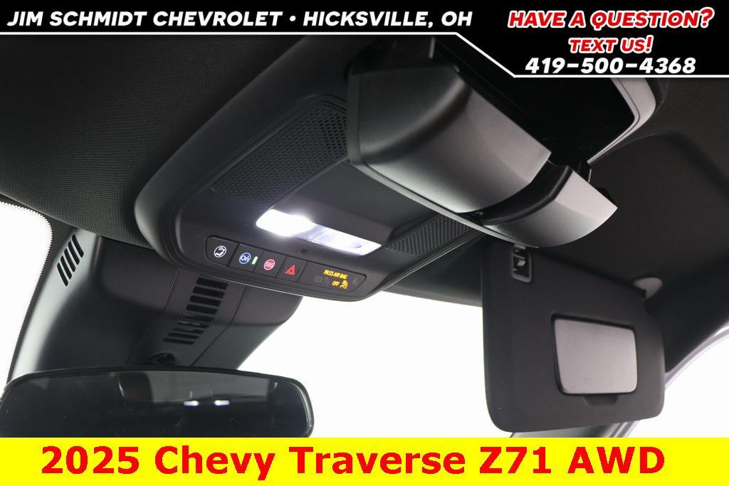 new 2025 Chevrolet Traverse car, priced at $49,173