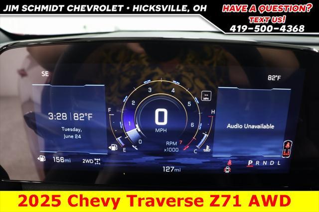 new 2025 Chevrolet Traverse car, priced at $49,173