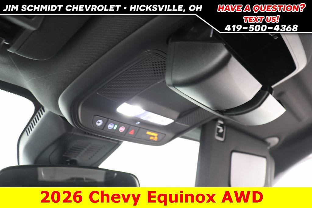 new 2026 Chevrolet Equinox car, priced at $34,405