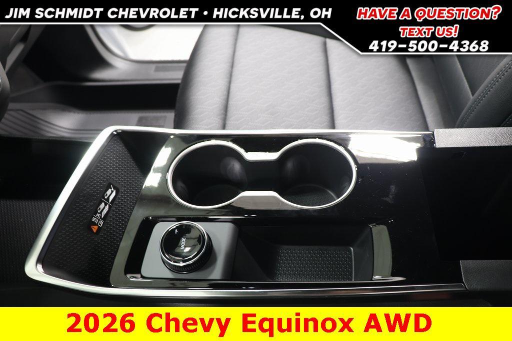new 2026 Chevrolet Equinox car, priced at $34,405