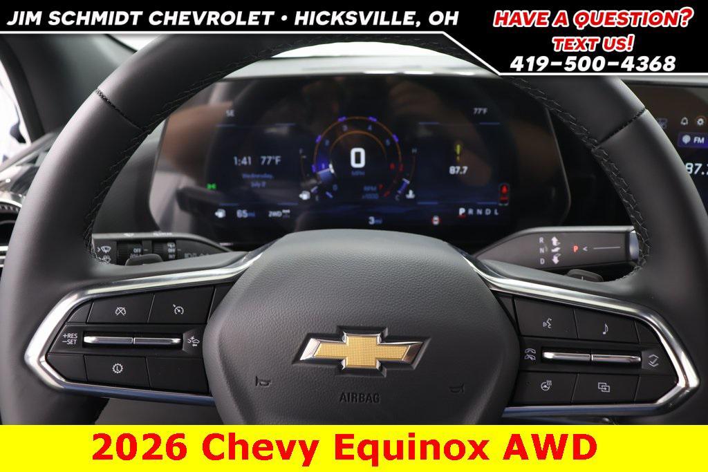 new 2026 Chevrolet Equinox car, priced at $34,405