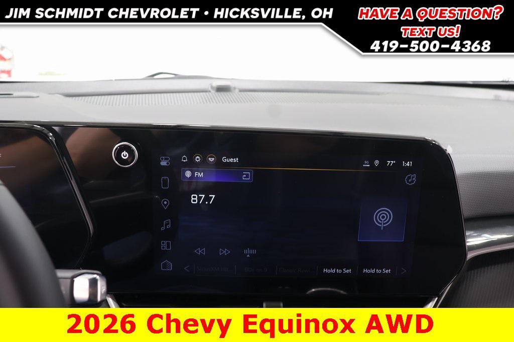new 2026 Chevrolet Equinox car, priced at $34,405