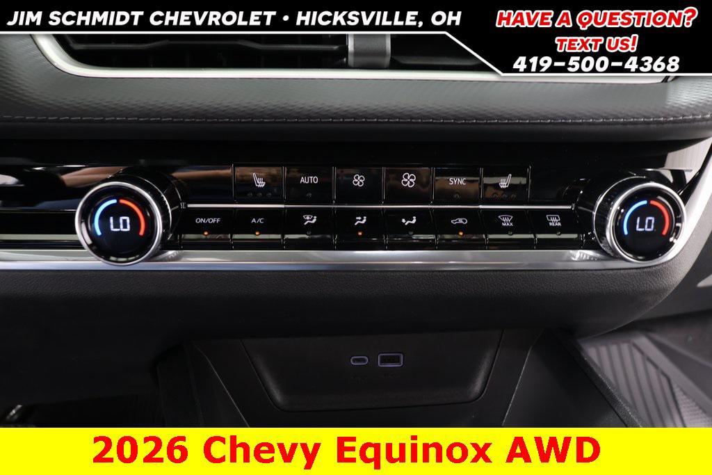 new 2026 Chevrolet Equinox car, priced at $34,405