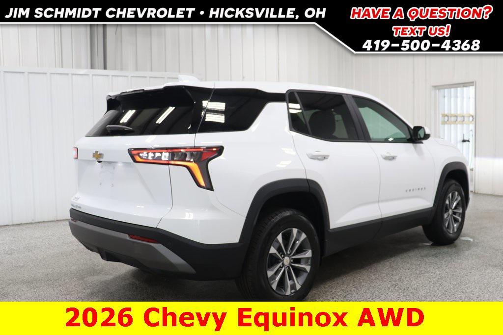 new 2026 Chevrolet Equinox car, priced at $34,405