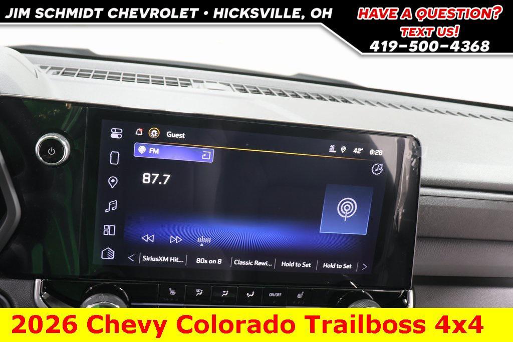 new 2026 Chevrolet Colorado car, priced at $45,683