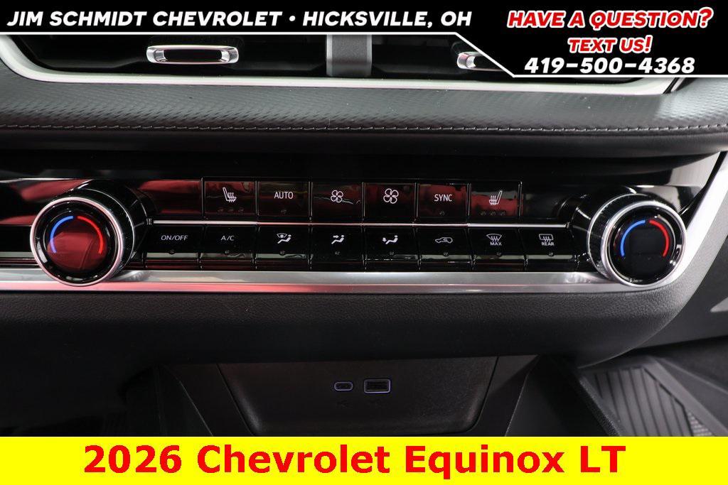 new 2026 Chevrolet Equinox car, priced at $32,587