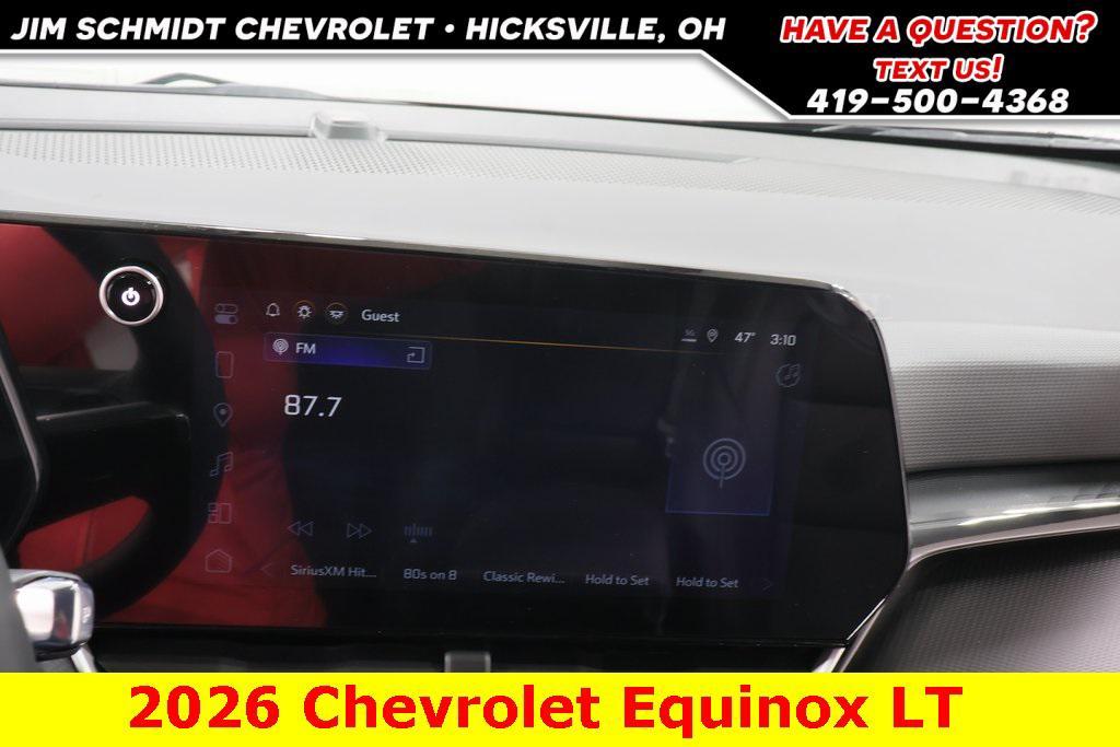 new 2026 Chevrolet Equinox car, priced at $32,587