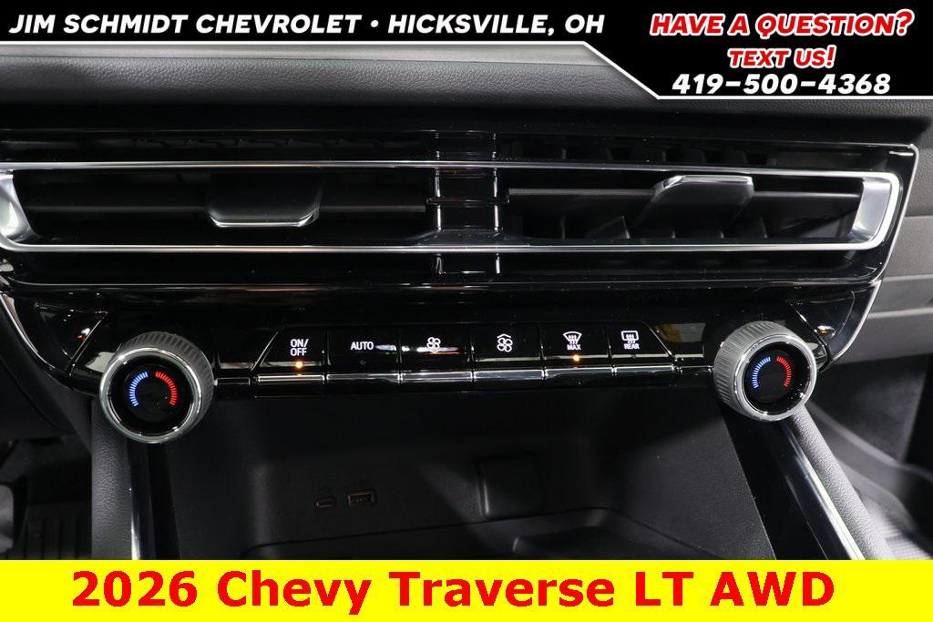 new 2026 Chevrolet Traverse car, priced at $47,035