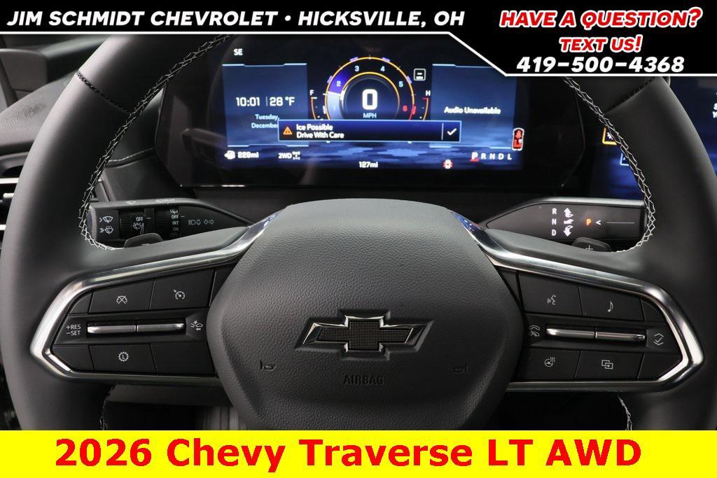 new 2026 Chevrolet Traverse car, priced at $47,035