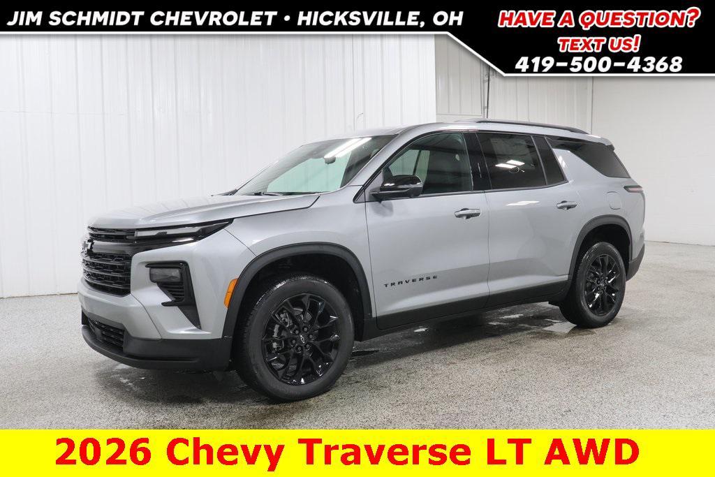 new 2026 Chevrolet Traverse car, priced at $47,035