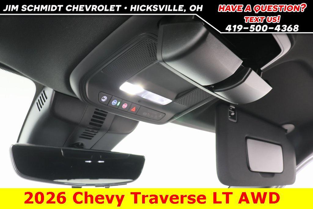 new 2026 Chevrolet Traverse car, priced at $47,035