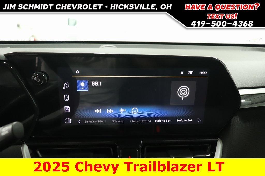 new 2025 Chevrolet TrailBlazer car, priced at $27,500