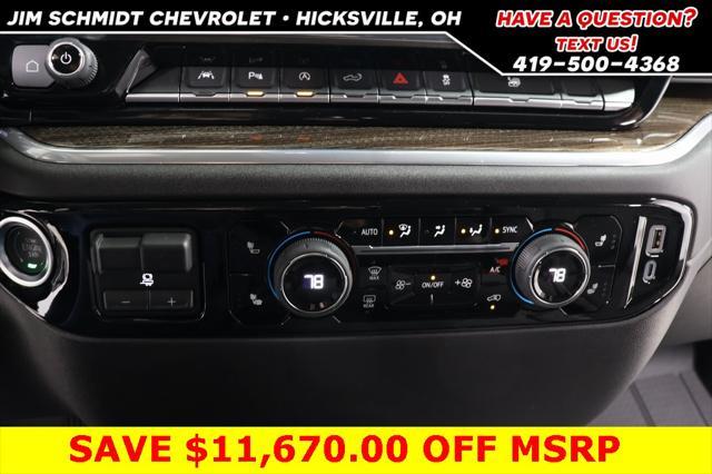new 2025 Chevrolet Silverado 1500 car, priced at $47,000