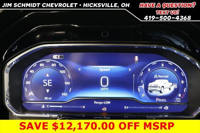 new 2025 Chevrolet Silverado 1500 car, priced at $46,500