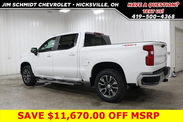 new 2025 Chevrolet Silverado 1500 car, priced at $47,000